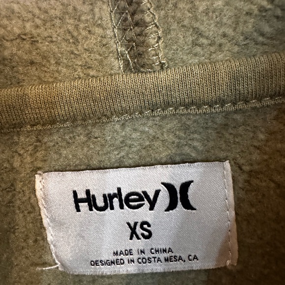Hurley Sage Green Sweatshirt - Picture 3 of 3